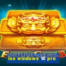 iso windows 10 pro